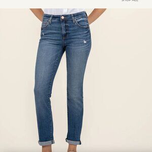 Paige Catherine Mid Rise Boyfriend Jean
